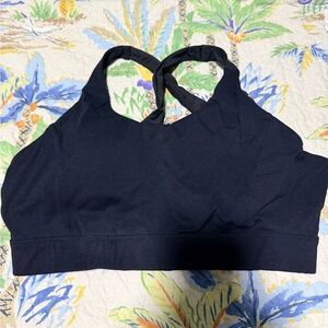 NVGTN Black Reveal Sports Bra